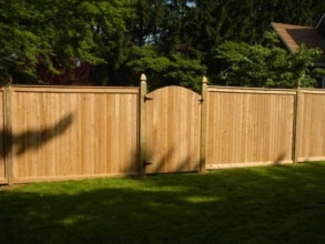 Деревянный забор сплошной 12 метров фото в Адлере