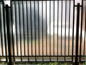 Сварные заборы с поликарбонатом 50 метров фото в Адлере