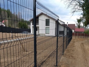 3D заборы для частного дома 60 метров фото цена за метр под ключ