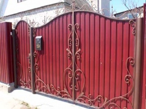 Калитка - пример 1 фото в Адлере