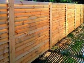 Деревянный забор елочка 300 метров фото цена под ключ