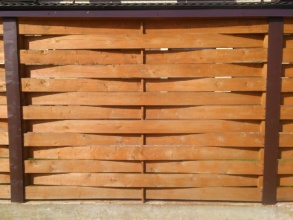 Деревянный забор плетёнка 12 метров фото в Адлере